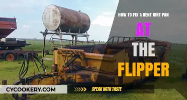 Straightening a Bent Dirt Pan: DIY Guide
