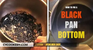 Black Pan Bottoms: Quick Fixes for a Perfect Cook