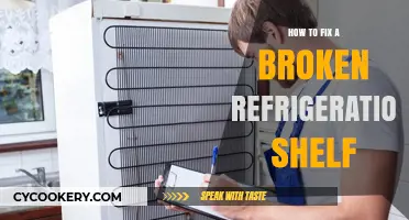 Quick DIY Guide: Repairing Your Broken Refrigeration Shelf Easily