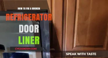 DIY Guide: Repairing a Torn Refrigerator Door Liner