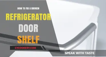 DIY Repair: Restoring Your Refrigerator Door Shelf to Perfection