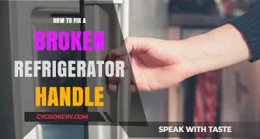 Quick DIY Guide: Repairing Your Broken Refrigerator Handle Easily