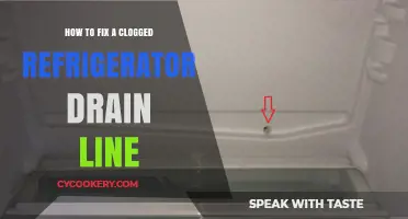 Unclog Your Fridge Drain Line: A Simple DIY Guide