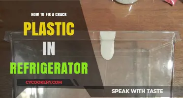 Easy DIY: Repairing Cracked Plastic in Your Refrigerator