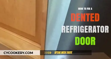 Easy DIY Fixes for a Dented Refrigerator Door: Step-by-Step Guide
