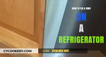 Easy DIY Guide: Fixing a Ding on Your Refrigerator