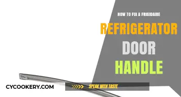 Easy Steps to Repair Your Frigidaire Fridge Door Handle