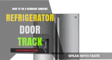 Kenmore Armoire Refrigerator Door Track Repair: A Step-by-Step Guide