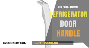 Easy Steps to Repair Your Kenmore Fridge Door Handle