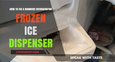 Troubleshooting Your Kenmore Fridge: Frozen Ice Dispenser Fix