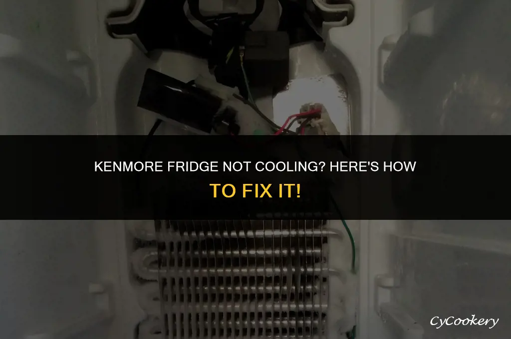 how to fix a kenmore refrigerator not cooling