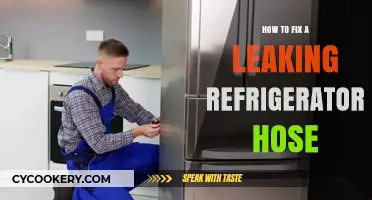 Quick Fix for Leaking Refrigerator Hose: Step-by-Step Repair Guide