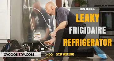 Quick Fixes for a Leaky Frigidaire Refrigerator: DIY Repair Guide