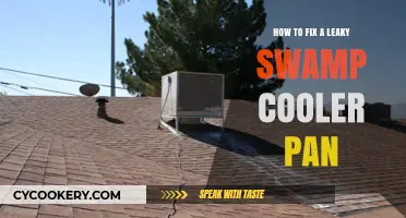 Fixing a Leaky Swamp Cooler Pan: An Easy Guide