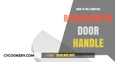 Easy Steps to Repair Your Maytag Fridge Door Handle
