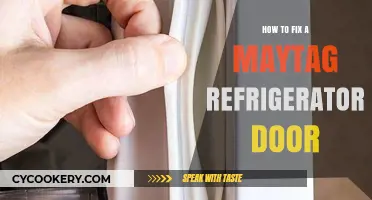 Easy Steps to Repair Your Maytag Refrigerator Door Quickly
