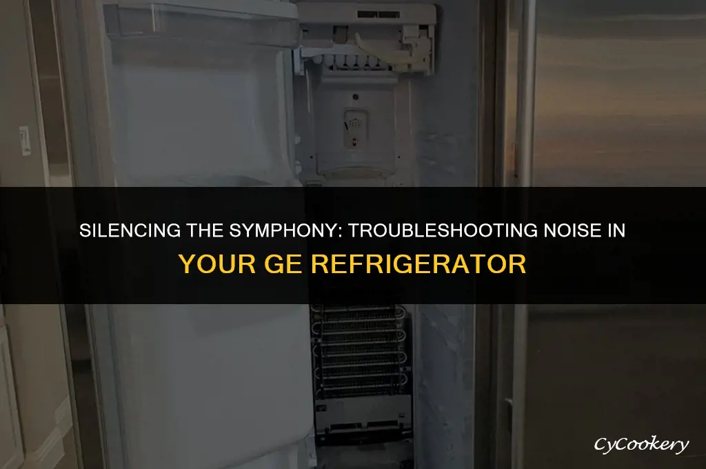 how to fix a noise in h refrigerator brand