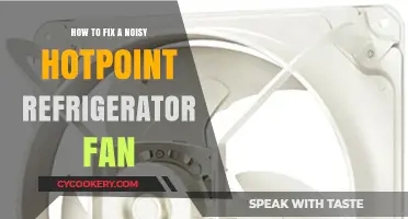Silencing the Hotpoint: A Guide to Fixing Your Noisy Fridge Fan