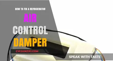 Troubleshooting Your Fridge: A Guide to Fixing the Air Control Damper