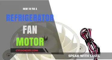 Quick Fixes for a Malfunctioning Refrigerator Fan Motor: DIY Guide