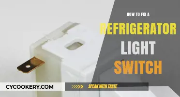 Quick Fix: Repairing Your Refrigerator Light Switch in Simple Steps