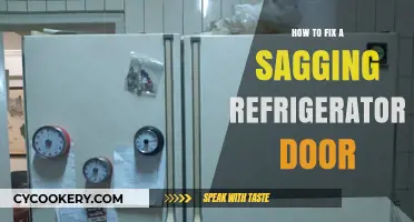 Easy Fixes for a Sagging Refrigerator Door: DIY Repair Guide
