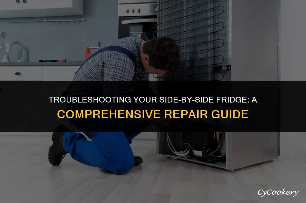 how to fix a side by side refrigerator