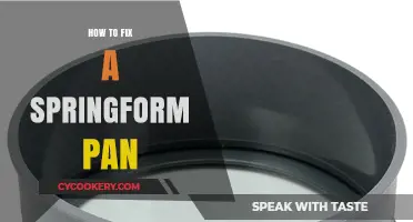 Springform Pan Repair: Quick and Easy Fixes