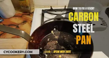 Revive Sticky Carbon Steel Pan