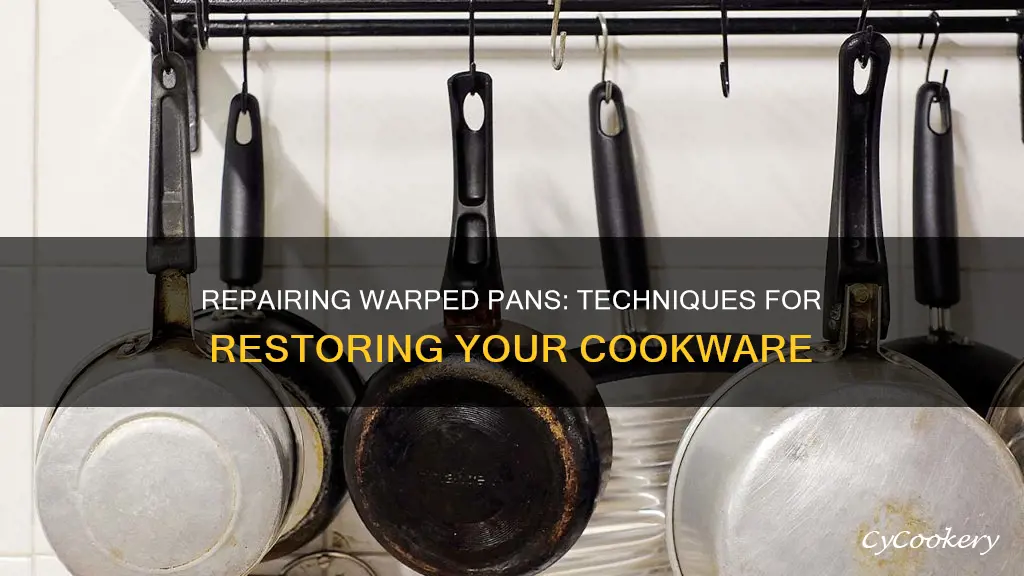 how to fix a warped pan