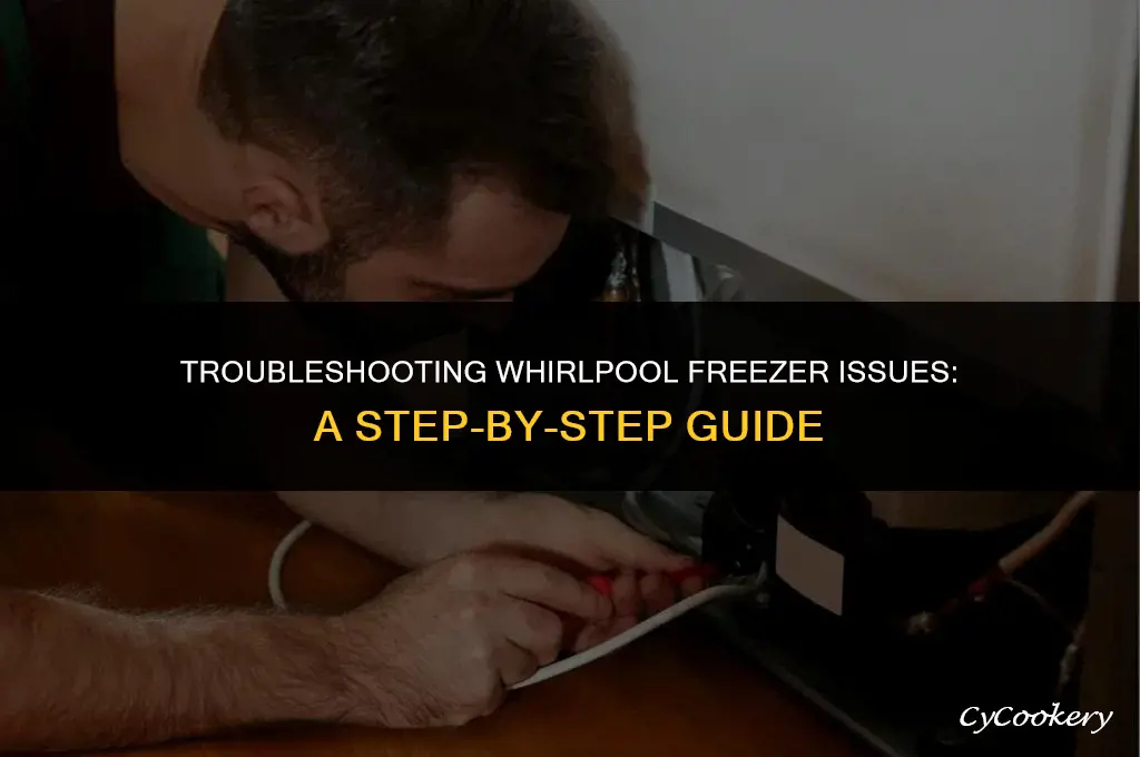 how to fix a whirlpool refrigerator freezer that freezes