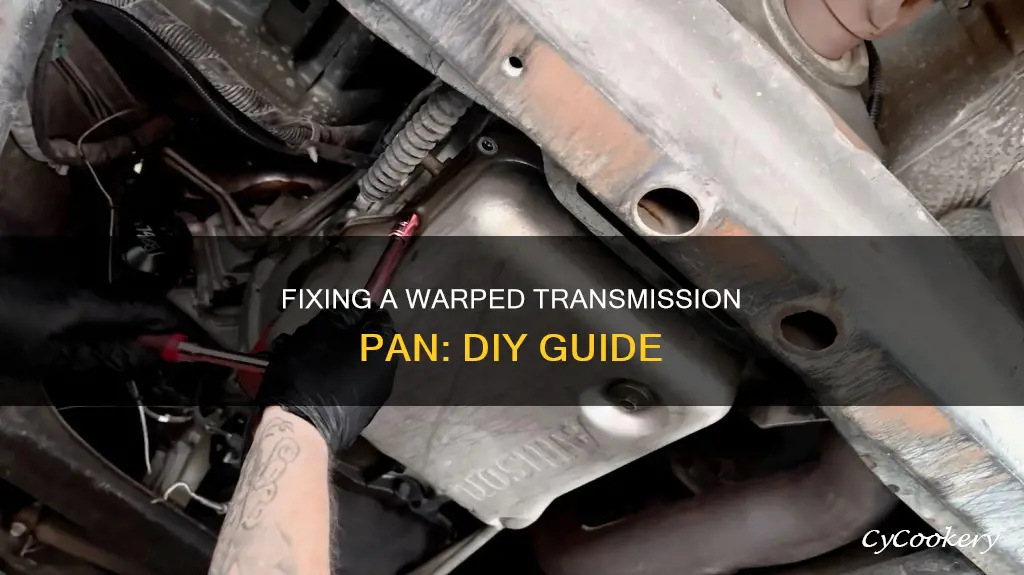 how to fix a worp transmission pan