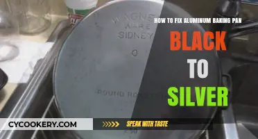 Restoring Baking Pans: Black to Silver