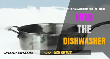 Restoring Dishwasher-Damaged Aluminum Pans: A Quick Guide