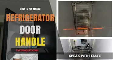 Easy Steps to Repair Your Amana Refrigerator Door Handle