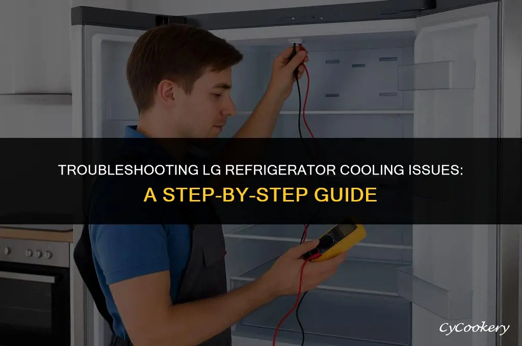 how to fix an lg refrigerator not cooling