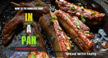 Pan-fried Boneless Ribs: A Quick Fix Guide