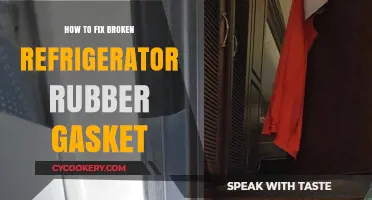 Quick DIY Guide: Repairing Your Refrigerator's Broken Rubber Gasket Easily