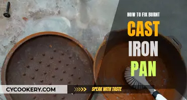 Salvaging a Burnt Cast Iron Pan