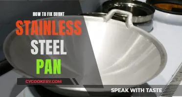 Salvaging Burnt Stainless Steel Cookware