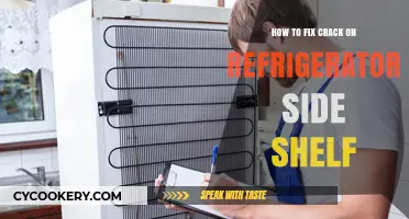 Easy DIY: Repairing Cracks on Your Refrigerator Side Shelf