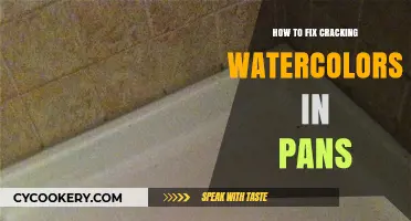 Reviving Watercolor Pans: Fixing Cracks Like a Pro