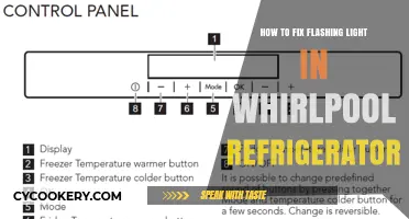 Troubleshooting Guide: Resolve Flashing Light Issues in Your Whirlpool Fridge
