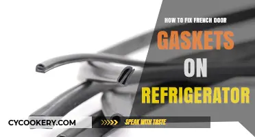 Easy Steps to Fix French Door Gaskets on Your Refrigerator