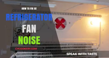 Quick Fixes for Noisy GE Refrigerator Fan: A Step-by-Step Guide