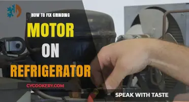 Fixing a Grinding Refrigerator Motor: Step-by-Step Repair Guide