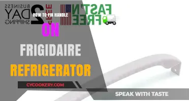 Easy Steps to Repair Your Frigidaire Refrigerator Handle