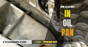 Repairing Oil Pan Holes: DIY Guide for Quick Fix