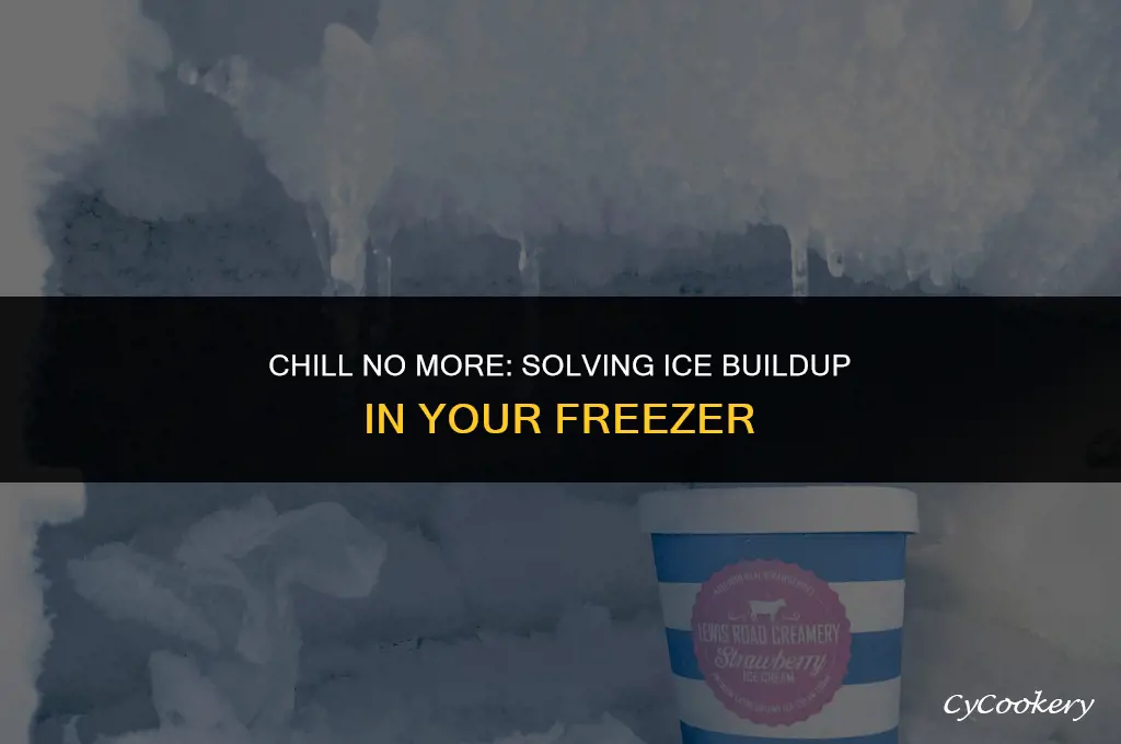 how to fix ice buildup in your refrigerator freezer