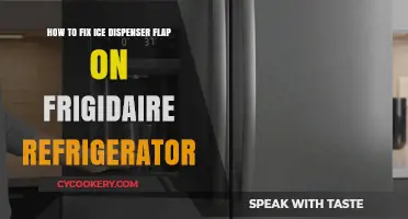 Easy Steps to Repair Your Frigidaire Fridge's Ice Dispenser Flap